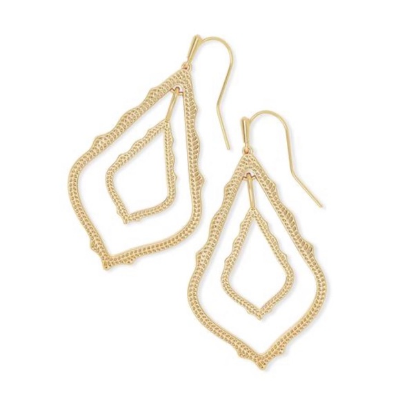 ✂️KENDRA SCOTT Simon Drop Earrings in Gold - Picture 3 of 13